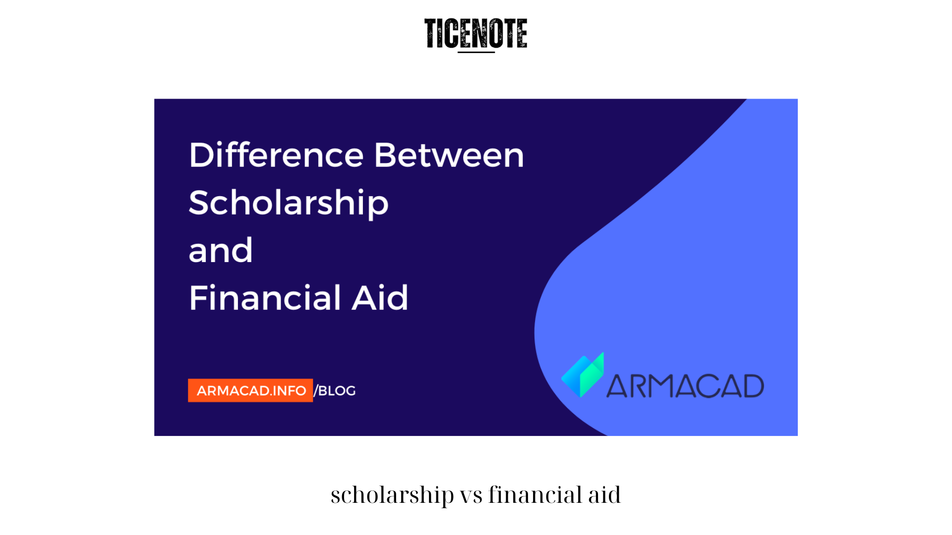 scholarship vs financial aid (1)